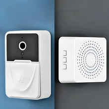 Carregar imagem no visualizador da galeria, Campainha C/ Câmera Wifi S Fio Inteligente Interfone C Áudio