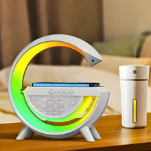 Carregar imagem no visualizador da galeria, Luminária Inteligente com Caixa De Som e Carregador Indução