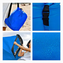 Carregar imagem no visualizador da galeria, Sofá Inflável De Ar Portátil Puff Impermeável Praia Camping