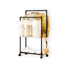 Carregar imagem no visualizador da galeria, Cabideiro Duplo Arara Multiuso Móvel