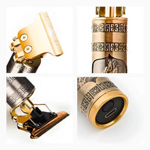 Carregar imagem no visualizador da galeria, Máquina de Barbear e Cortar Cabelo Profissional Recarregável