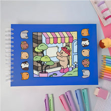 Carregar imagem no visualizador da galeria, Livro De Colorir Capa Dura - AZUL