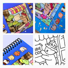 Carregar imagem no visualizador da galeria, Livro De Colorir Capa Dura - AZUL