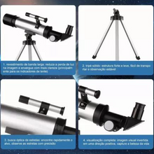 Carregar imagem no visualizador da galeria, Telescópio Astronômico De Alta Ampliação

