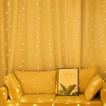 Carregar imagem no visualizador da galeria, Cortina de Led Decoração com Controle Natal
