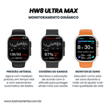 Carregar imagem no visualizador da galeria, Microwear Smartwatch HW8 Ultra
