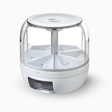 Carregar imagem no visualizador da galeria, Dispenser De Alimentos E Grãos Giratório Com 6 Divisões
