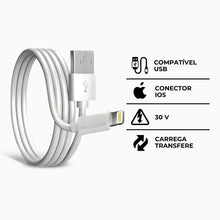 Carregar imagem no visualizador da galeria, Cabo Lightning Conector USB
