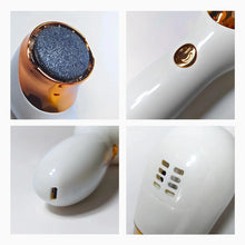 Carregar imagem no visualizador da galeria, Kit Removedor Elétrico de Calos para Pés - BRANCO
