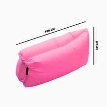 Carregar imagem no visualizador da galeria, Sofá Inflável De Ar Portátil Puff Impermeável Praia Camping
