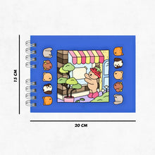 Carregar imagem no visualizador da galeria, Livro De Colorir Capa Dura - AZUL
