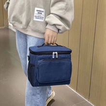 Carregar imagem no visualizador da galeria, Bolsa Térmica Marmita Com Alça - AZUL
